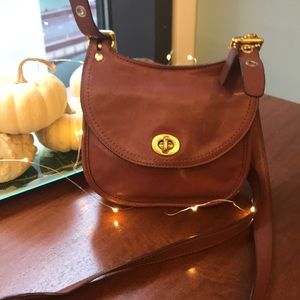 Coach petite cross body bag